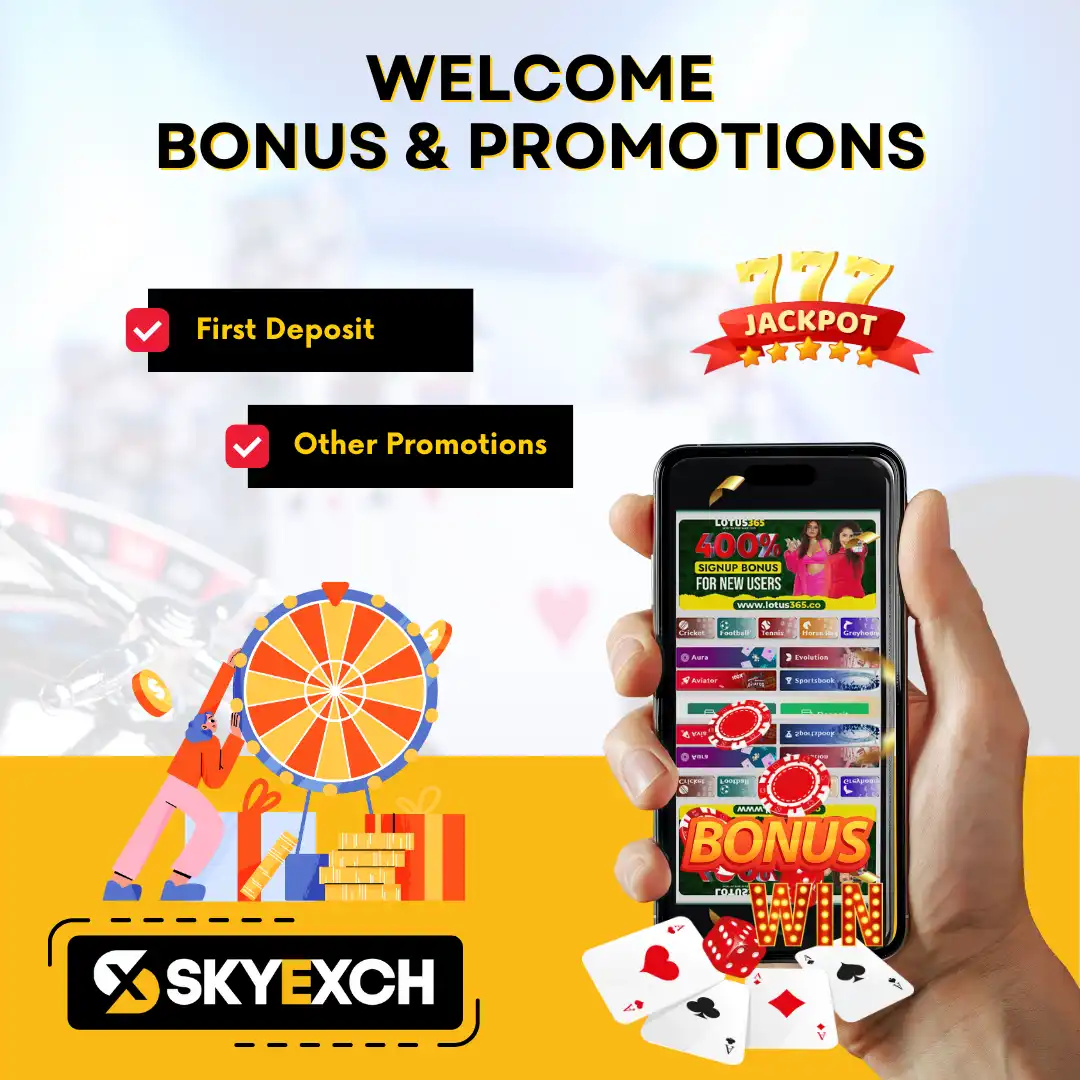 welcome bonus and promotions skyexch