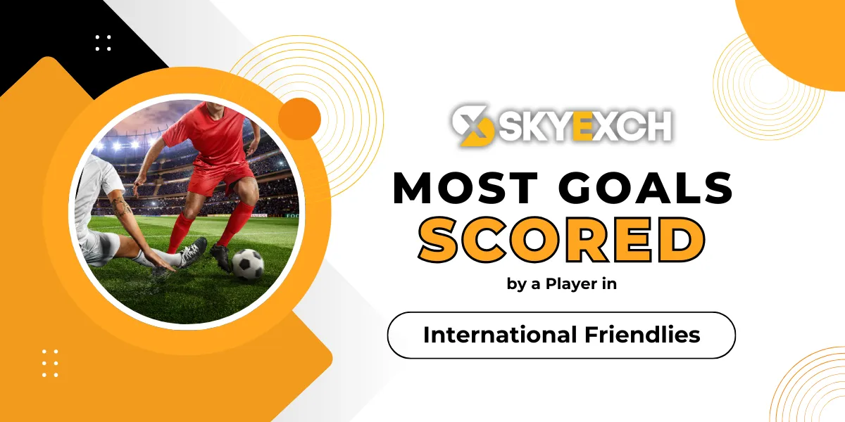 most goals scored by a player in international friendlies